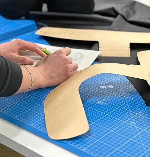 Conception produit textile et patronage