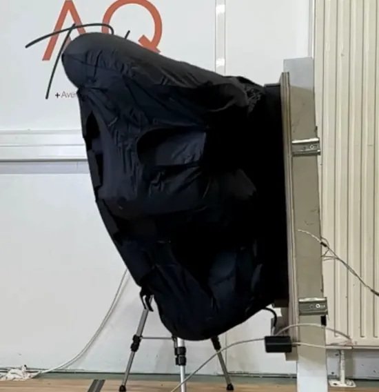 Test en situation textile prototype